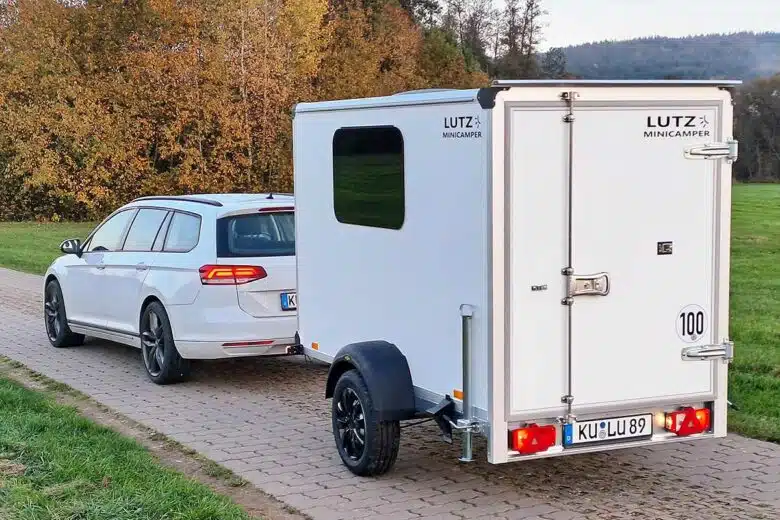 Une remorque aménagée pour vos escapades.
