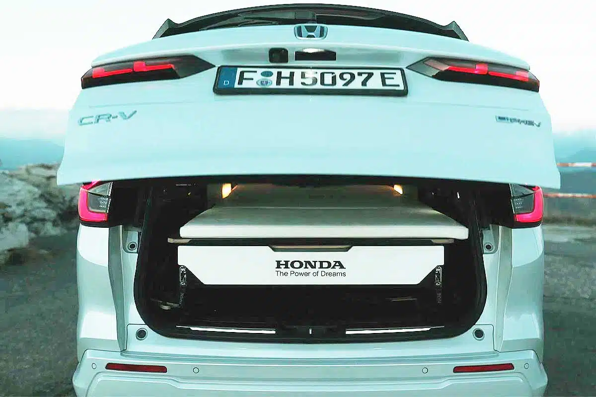 Honda dévoile son Dream Pod, un kit d'aménagement pour le CR-V.